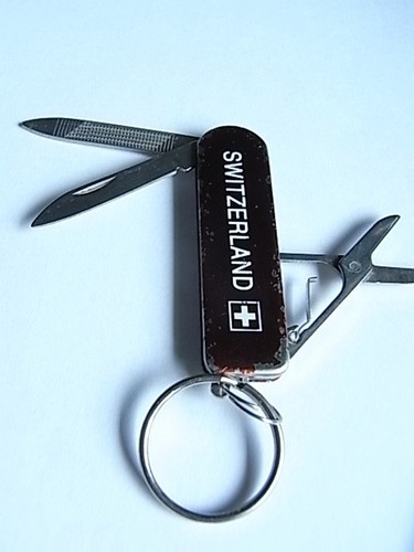 Altes metall taschenmesser - metall,