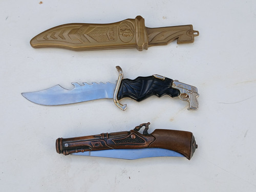 Zwei alte messer deko - zwei,