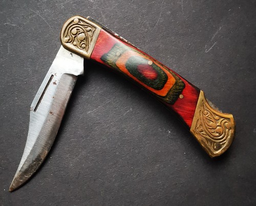 Vintage altes joker messer - altes,