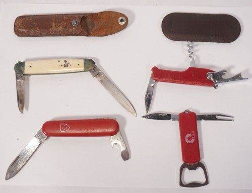 Tlg lot alte taschenmesser - 4-tlg.,