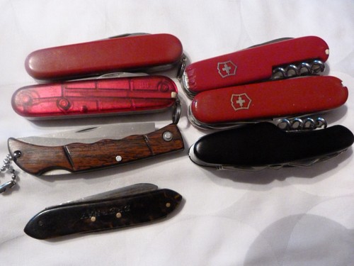 Alte taschenmesser - 7x, taschenmesser.