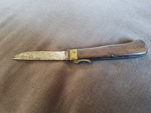 Altes klappmesser mit hebel - altes,