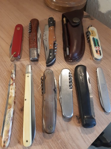 Alte taschenmesser sammlung - alte,